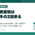 ミシガン州の固定資産税は夏と冬の年2回請求されることを説明するアイキャッチ画像
