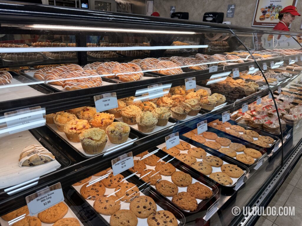 バッキーズのベーカリーコーナー